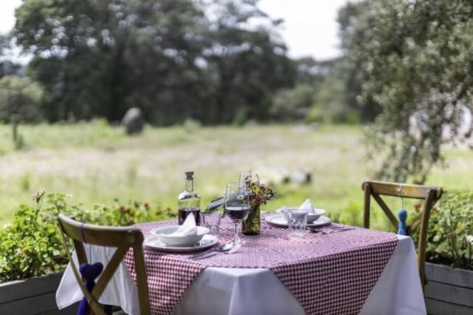 Escápate el fin de semana y come en el bosque