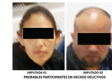 Cae pareja de presuntos extorsionadores en la Nápoles