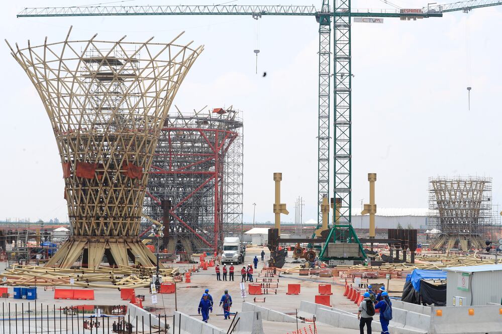 Construcción del Nuevo Aeropuerto Internacional de México (Foto: Archivo / EL UNIVERSAL)