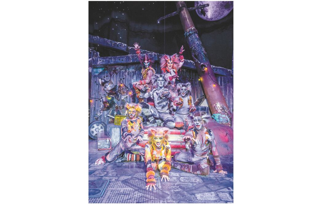 El musical Cats es uno de los montajes que actualmente se presentan en la Ciudad de México. Foto: SERGIO TAPIA. EL UNIVERSAL
