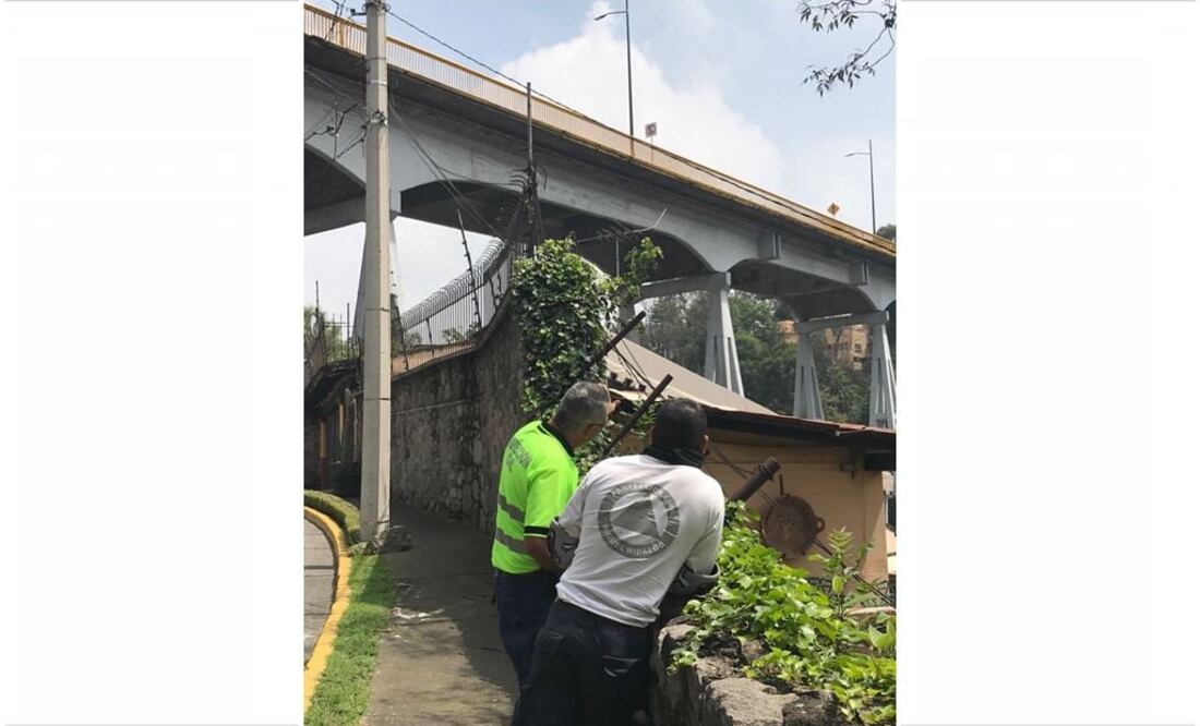 PC supervisa puente de Monte Líbano en Tecamachalco