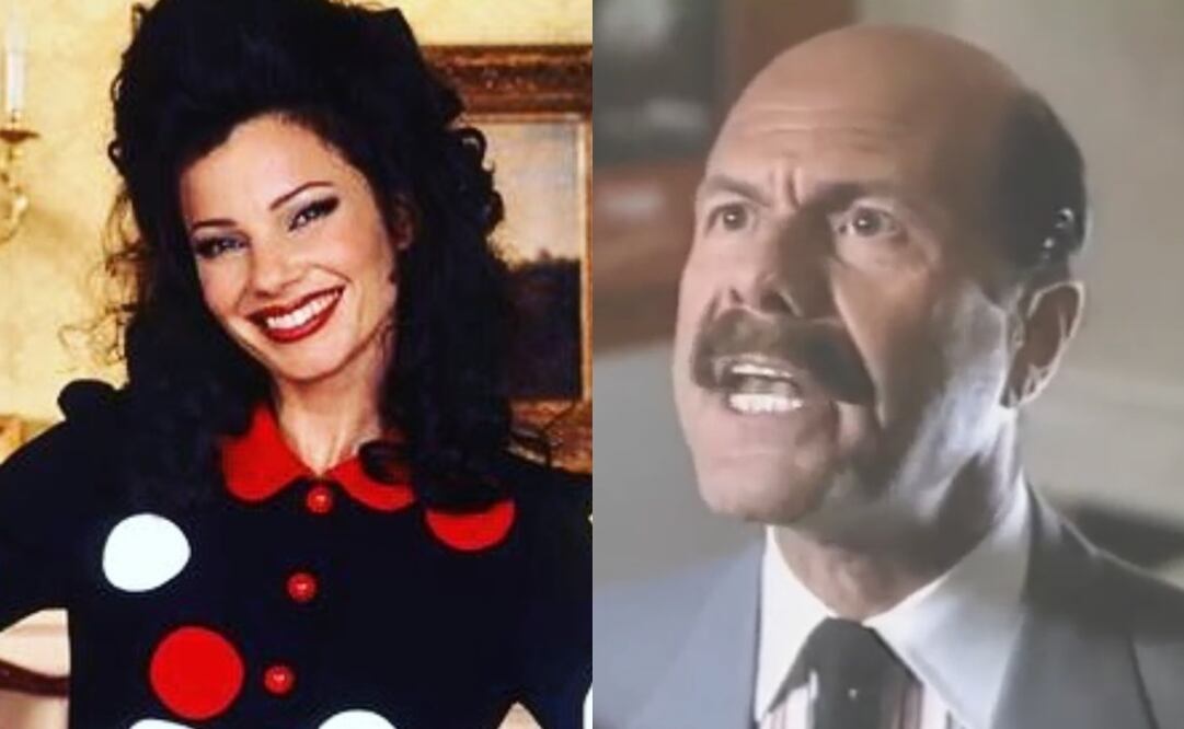 El actor Zack Norman y Fran Drescher. Captura vía Youtube/Instagram oficial de Drescher.