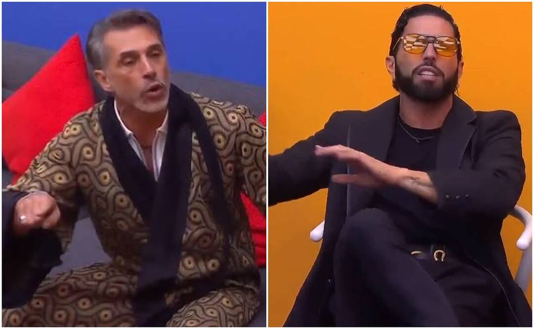 Sergio Mayer y Poncho de Nigris discuten fuerte en "La casa de los famosos México".