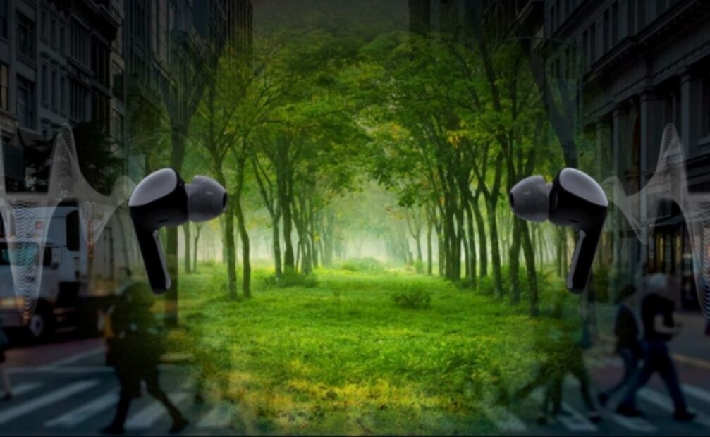 Audífonos con sonido premium y que se desinfectan solos