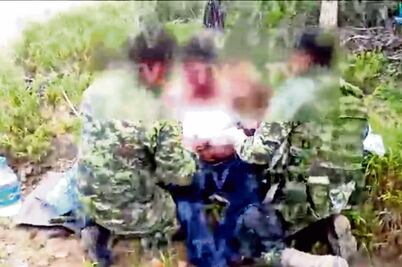 Rescatan militares a sicario tras intento de emboscada