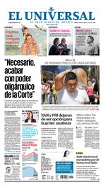 Portada impresa del 14 de junio de 2024