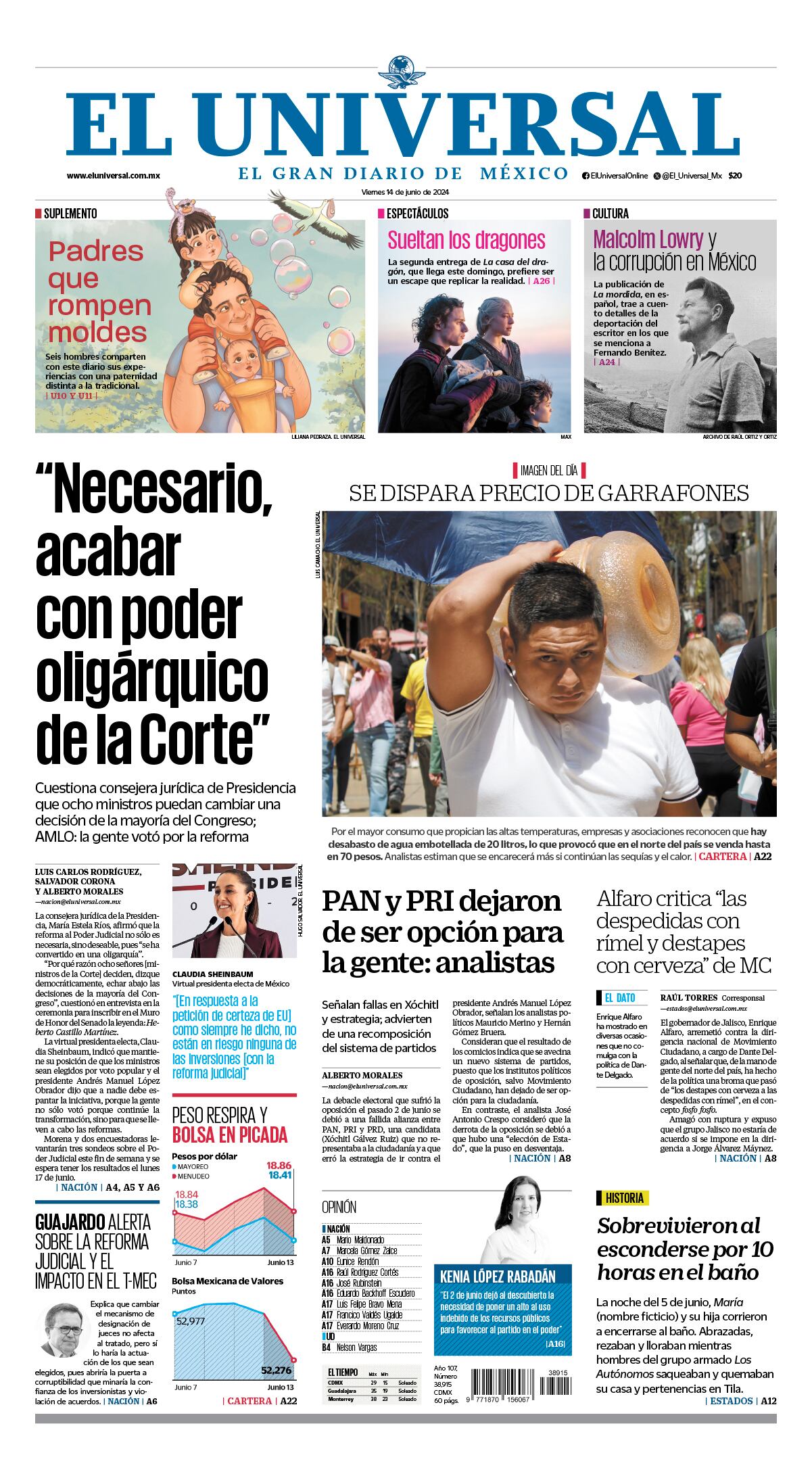 Portada impresa