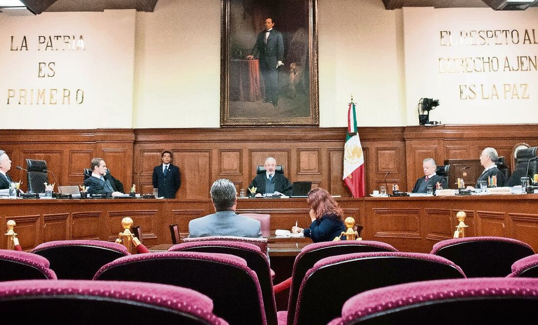 Los ministros consideraron que no se vulnera el derecho a la protección de datos personales. Foto: ARCHIVO EL UNIVERSAL