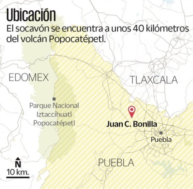 Causa socavón incertidumbre en familias