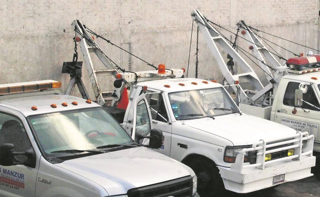 Las grúas deberán contar con videocámaras, según reforma. Foto: Archivo EL UNIVERSAL