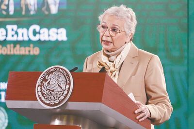 A doña Olga ya se le queman las habas