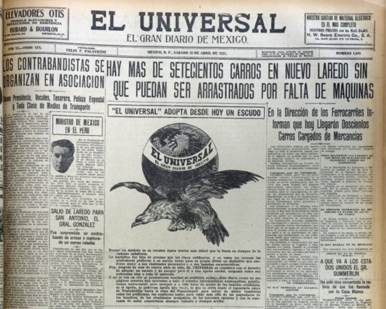 El Águila de EL UNIVERSAL cumple 100 años