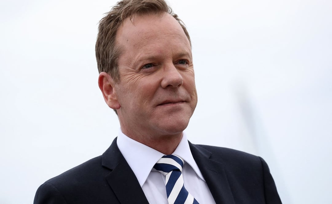 Kiefer Sutherland fue acusado de golpear a un conductor. Foto: AFP.