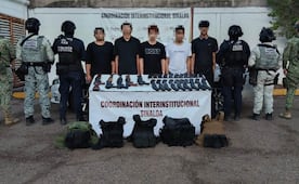Sinaloa: detienen a ocho personas en varios operativos, entre ellos 3 menores; les aseguran armas y vehículos con reporte de robo