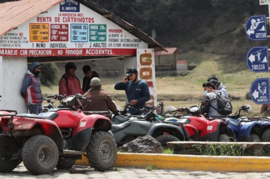 Panorama desalentador en La Marquesa; se quejan comerciantes ante poca afluencia