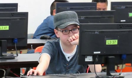Niño chihuahuense se prepara para final de Olimpiada de Informática 