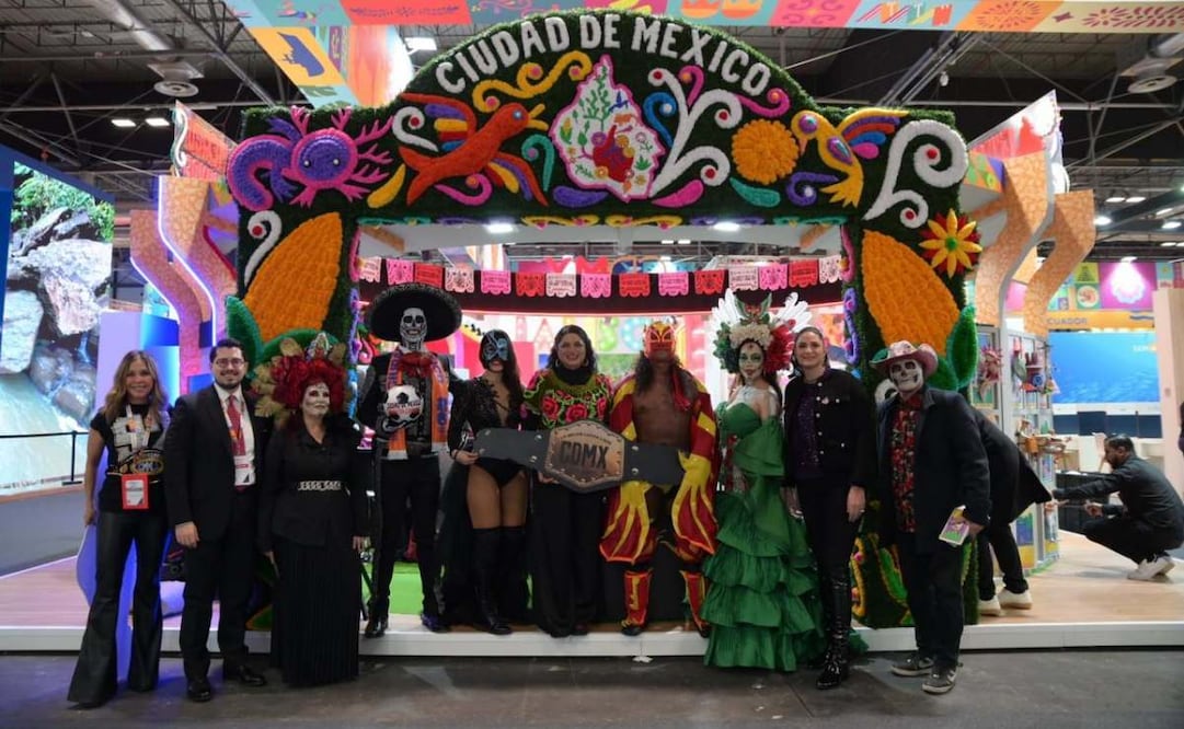 CDMX participa en la Feria Internacional de Turismo 2026 en Madrid, España.
Foto: Especial.