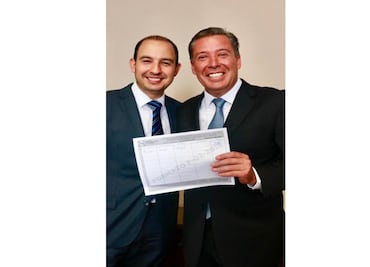 Miguel Márquez apoya a Marko Cortés a la dirigencia del PAN