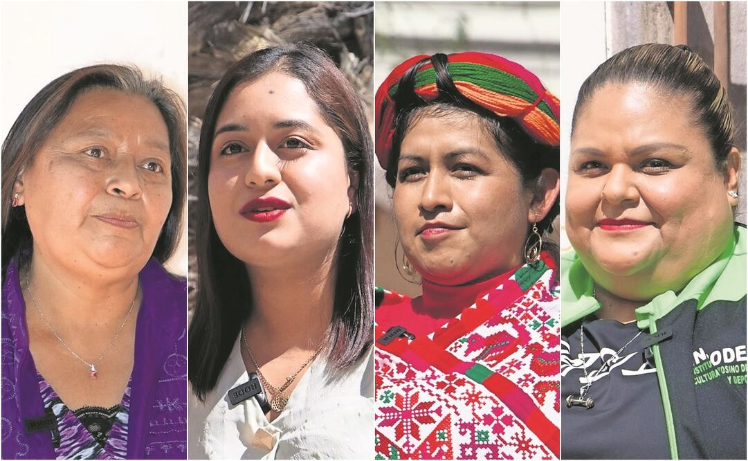 Las galardonadas son María del Socorro Lira Partida, Roxana C. Dimas, María Ramona Espinosa y Diana Carolina Santiago Bautista. Fotos: Especiales