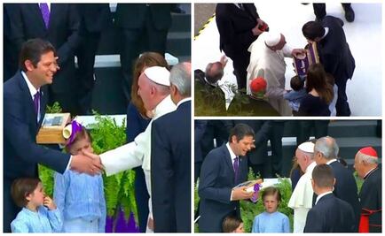 Papa Francisco recibe las llaves de la Ciudad de Morelia