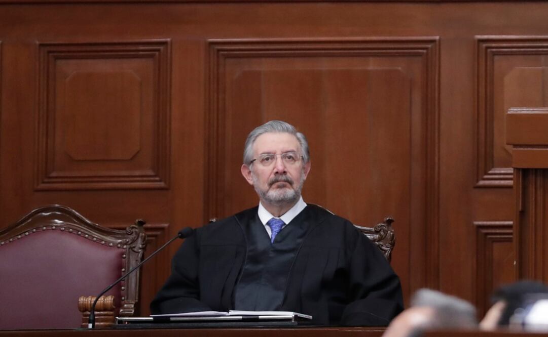 Luis María Aguilar, ministro presidente de la Suprema Corte de Justicia de la Nación (Foto: Archivo / EL UNIVERSAL)