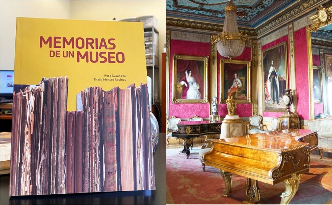 "Memorias de un museo", libro acerca del Archivo Histórico del Museo Nacional de Historia.
Fotos: INAH e Instagram