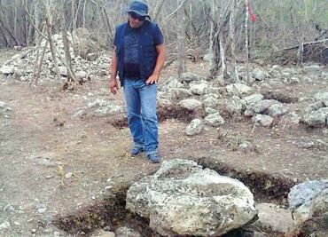 Hallan en Yucatán objetos mayas