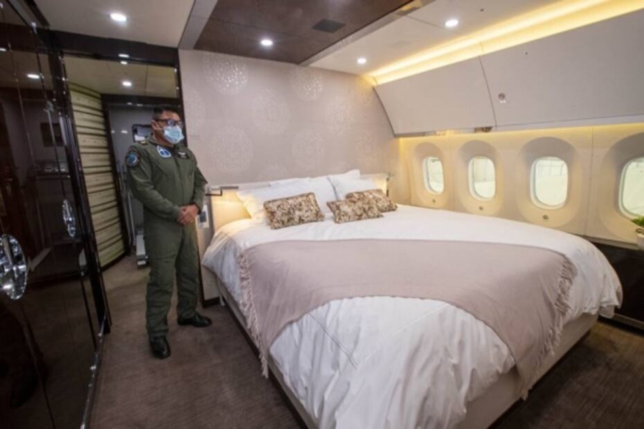 ¡Aparte para sus bodas, 15 años y bautizos el avión presidencial!