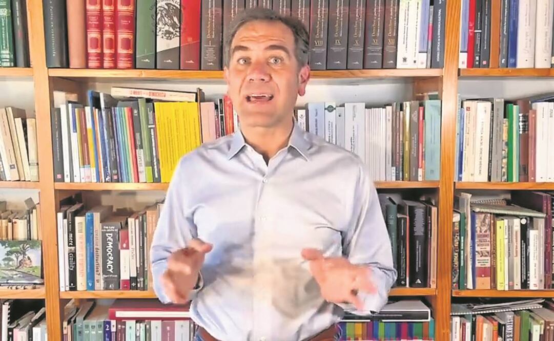 Lorenzo Córdova dijo que el INE realizará la consulta en condiciones de legalidad y certeza. Foto: Tomada de video.
