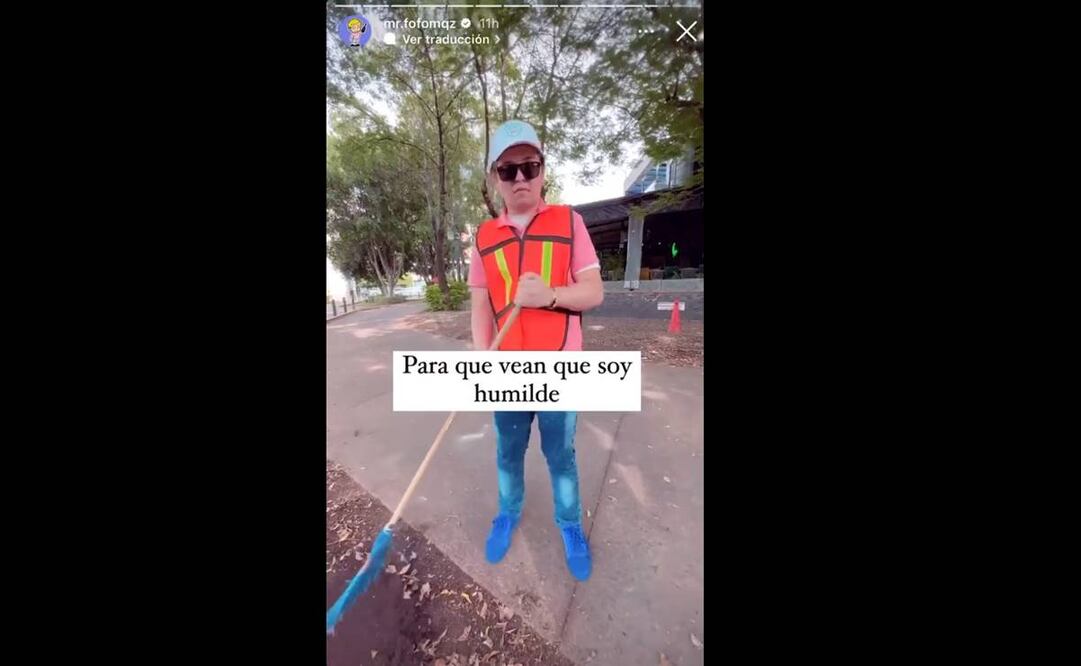 "Fofo" Márquez. Foto: Captura de pantalla del Instagram de @mrfofomqz