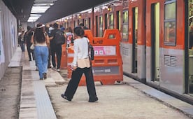 Adrián Rubalcava supervisa las obras 24/7 en Bellas Artes: "Esta estación va a quedar divina"