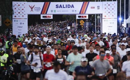 Maratón de la CDMX; estas son rutas que recorrerán los maratonistas este domingo 