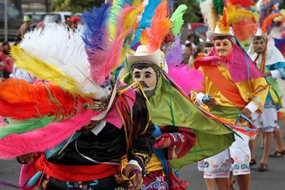 La máscara huehue, la identidad del carnaval de Tlaxcala