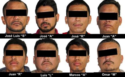 Vinculan a proceso a 9 integrantes del Cártel del Golfo; son acusados de posesión de armas exclusivas de Fuerzas Armadas