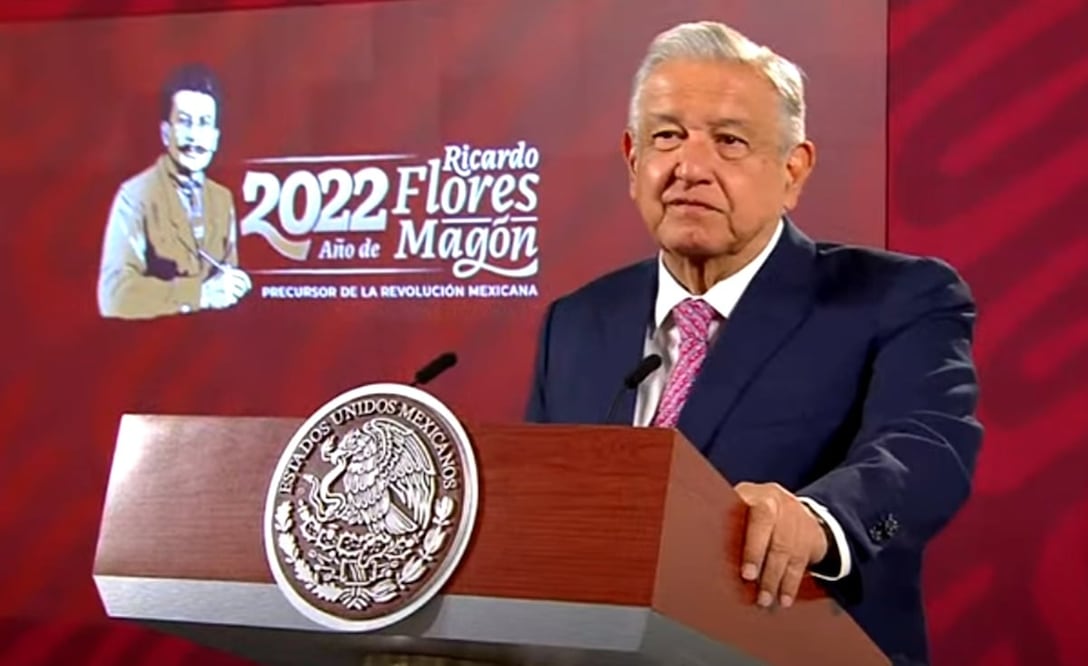 El presidente Andrés Manuel López Obrador pospuso el informe sobre el avance en las investigaciones de crímenes contra defensores de derechos humanos y periodistas. Foto: tomada de video