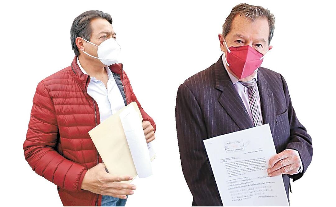 Dos destacados personajes del partido han llevado sus desacuerdos hasta instancias legales. FOTOS. ARCHIVO EL UNIVERSAL