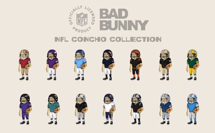 Bad Bunny presenta NFL Concho Collection