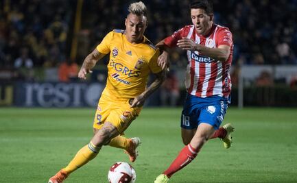 Tigres y San Luis empatan sin goles en el 'Volcán'