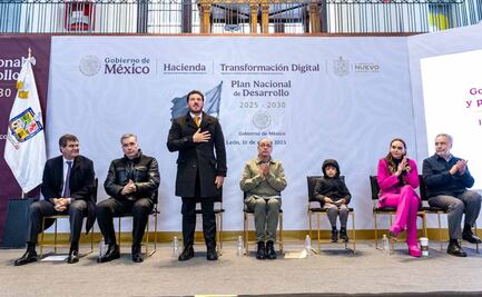 Nuevo León inicia transformación digital; Samuel García reitera apoyo a Claudia Sheinbaum