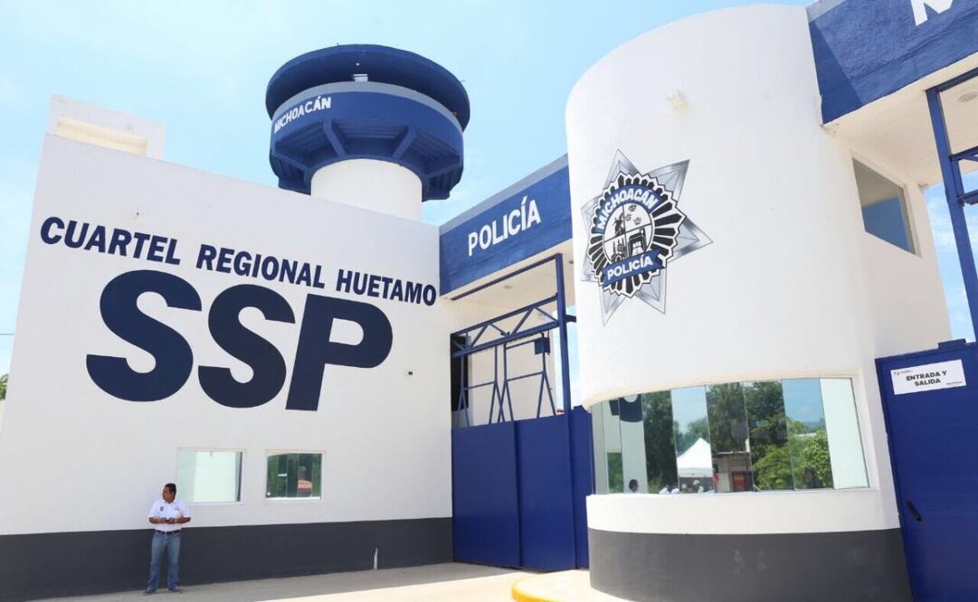 Cuartel Regional de Huetamo. Foto: X @Silvano_A