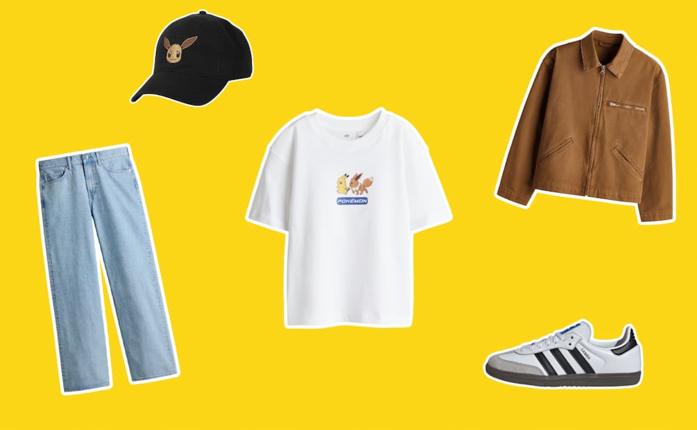 La estética de Pokémon encuentra su lugar en el street style. Foro: H&M, Adidas