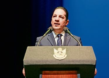 Domínguez Servién presenta programa sexenal de seguridad