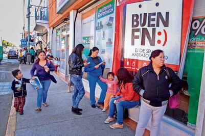 Mexicanos gastarán más de tres mil pesos en Buen Fin
