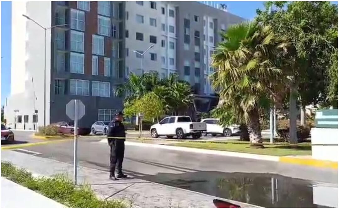 Turista holandés cae del séptimo piso de un hotel de Mérida, Yucatán este 19 de septiembre de 2024. Foto: Especial