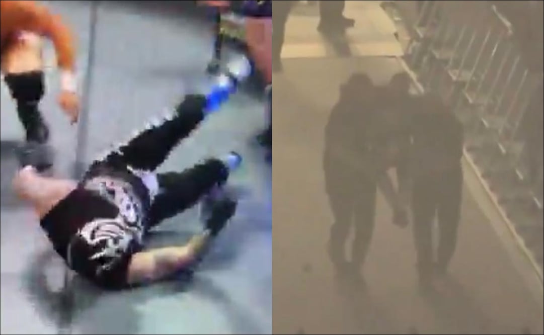 Se prendieron los focos en WWE porque Rey Mysterio salió lastimado a pocas horas de Wrestlemania 41 / FOTOS: Capturas de Pantalla