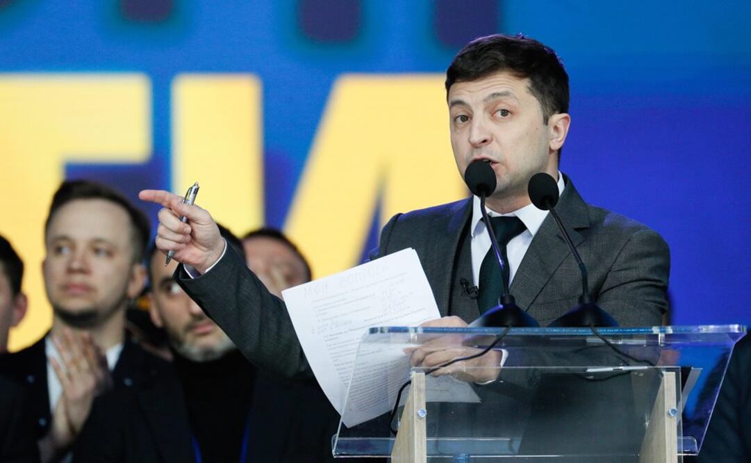 El candidato presidencial Vladímir Zelenski (Foto: EFE)