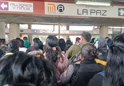 Caos en el Metro CDMX: Línea A presenta avance lento y aglomeraciones