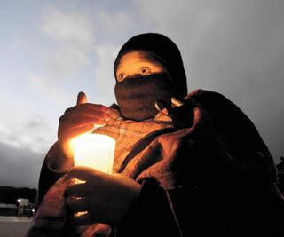 El sur del país y las mujeres zapatistas se suman al paro