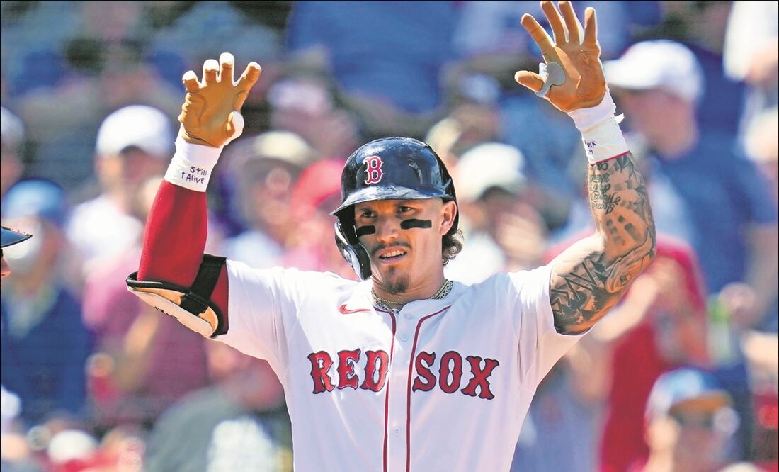 Jarren Durán y su contrato millonario con Red Sox / Foto: AP