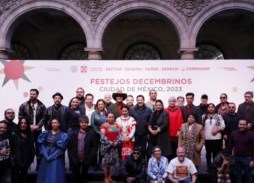 Da CDMX la bienvenida a las fiestas decembrinas